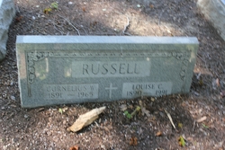 Louise Catherine “Lucy” <I>Jeffords</I> Russell 