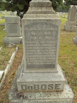 Dr John Boyd DuBose 