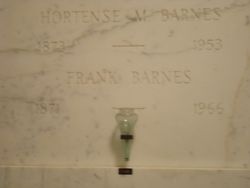 Hortense <I>Mallory</I> Barnes 