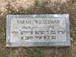 Sarah Wieselman 