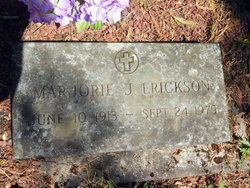 Marjorie J <I>Ellsworth</I> Erickson 
