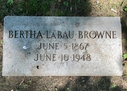 Bertha Vanderbilt <I>La Bau</I> Browne 
