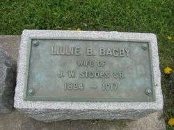 Lillie B <I>Bagby</I> Stoops 