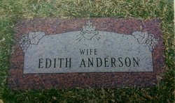 Edith C. <I>Brown</I> Anderson 