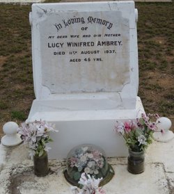 Lucy Winifred <I>Bryce</I> Ambrey 