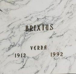 Veronica “Verna” <I>Gasparick</I> Brixius 