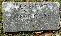 Lucy Corrine <I>Bridwell</I> Owens 