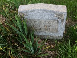 Henry D Snyder 
