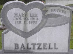 Mary Lee <I>Riley</I> Baltzell 