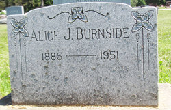 Alice J <I>Anders</I> Burnside 