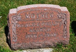 Rev Alice <I>Phillips</I> Aldrich 