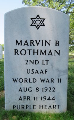2Lt Marvin B Rothman 