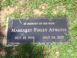 Margaret Gordon <I>Finley</I> Atwater 