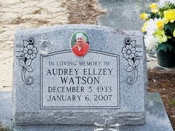 Audrey <I>Ellzey</I> Watson 
