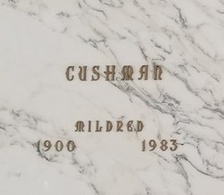 Mildred <I>Musiel</I> Cushman 
