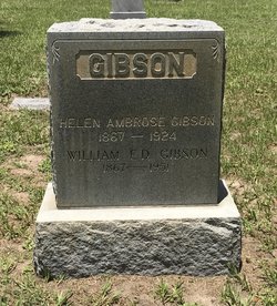 Helen Rebecca <I>Ambrose</I> Gibson 