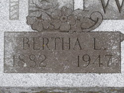 Bertha Lou “Lene” <I>Grooms</I> Wessel 