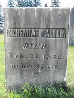 Pvt Nehemiah Allen 