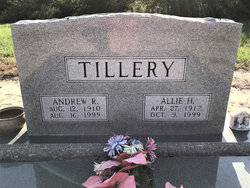 Allie <I>Hancock</I> Tillery 
