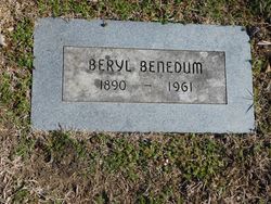 Beryl Benedum 