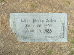 Ellen <I>Perry</I> Allen 