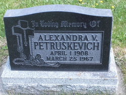 Alexandra V Petruskevich 