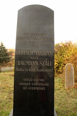 Szali Sara <I>Baumann</I> Deutsch 