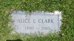 Alice Lee <I>Weldon</I> Clark 