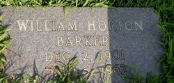 William Horton Barker 