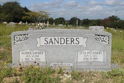Etta Evelyn <I>Pounders</I> Sanders 