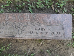Mary Ellen <I>Cornwell</I> Bagby 