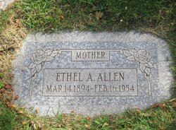 Ethel Alice <I>Abbott</I> Allen 