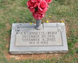 A. V. “Annette” Byrd 