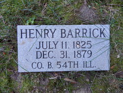 Henry Barrick 