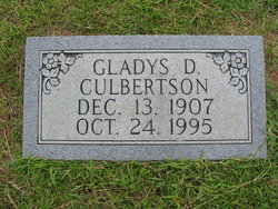 Gladys <I>Day</I> Culbertson 