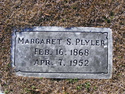 Margaret Susan <I>Richardson</I> Plyler 
