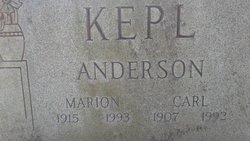 Marion <I>Kepl</I> Anderson 