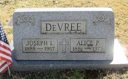 Alice P DeVree 