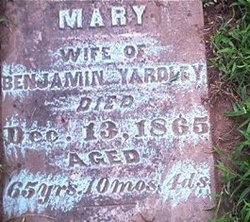 Mary <I>Earnest</I> Yardley 