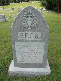 Susan V <I>Isenberg</I> Beck 