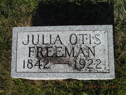 Julia Otis <I>Ricketts</I> Freeman 