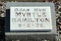 Myrtle <I>Hodge</I> Hamilton 
