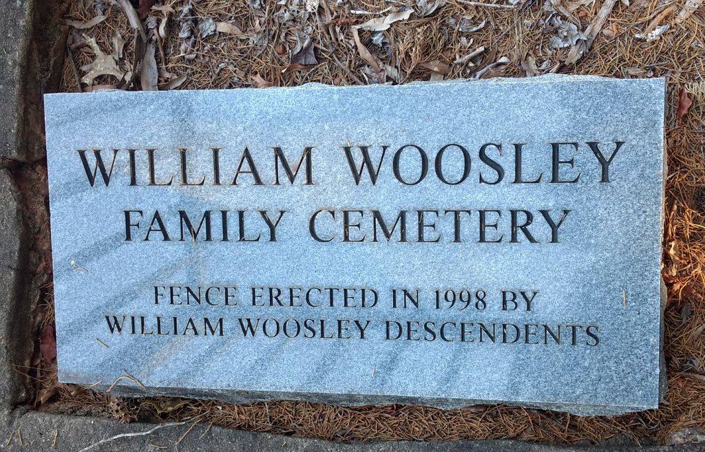 William Woosley Family Cemetery