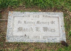 Evelyn March <I>Kelly</I> Wiles 