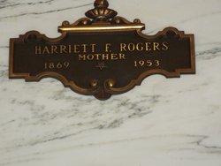Harriet Florence <I>Massey</I> Rogers 