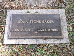Edna Elizabeth <I>Stone</I> Baker 