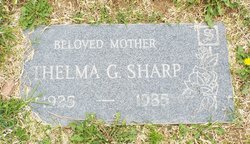 Thelma Grace <I>Hoggatt</I> Sharp 