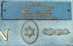 Alice <I>Abelove</I> Gordon 