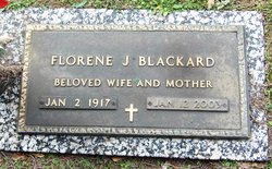 Florene <I>Jones</I> Blackard 