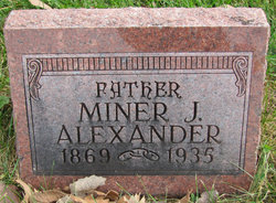 Miner J. Alexander 